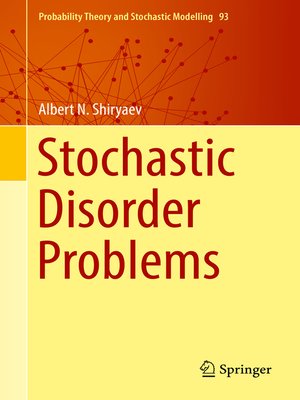 cover image of Stochastic Disorder Problems